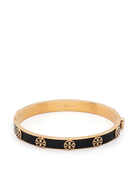 Bracciale Miller con logo in oro e nero - donna TORY BURCH | 87586720